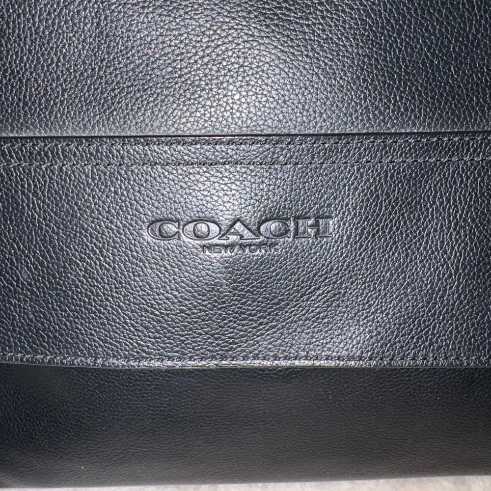 Coach Houston Leather Messenger Bag - Picture 3 of 3